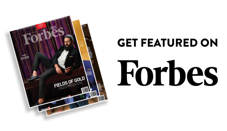 Get Featured in Forbes