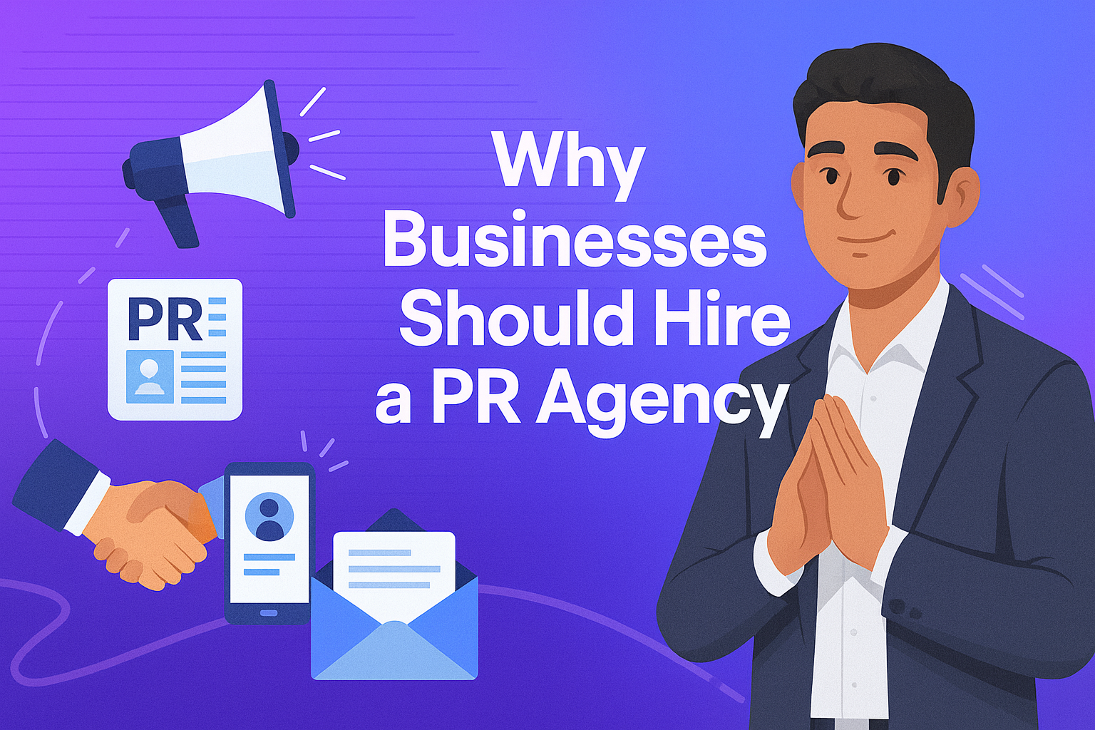 "Why Businesses Should Hire a PR Agency – Boosting visibility, managing reputation, and shaping brand success."